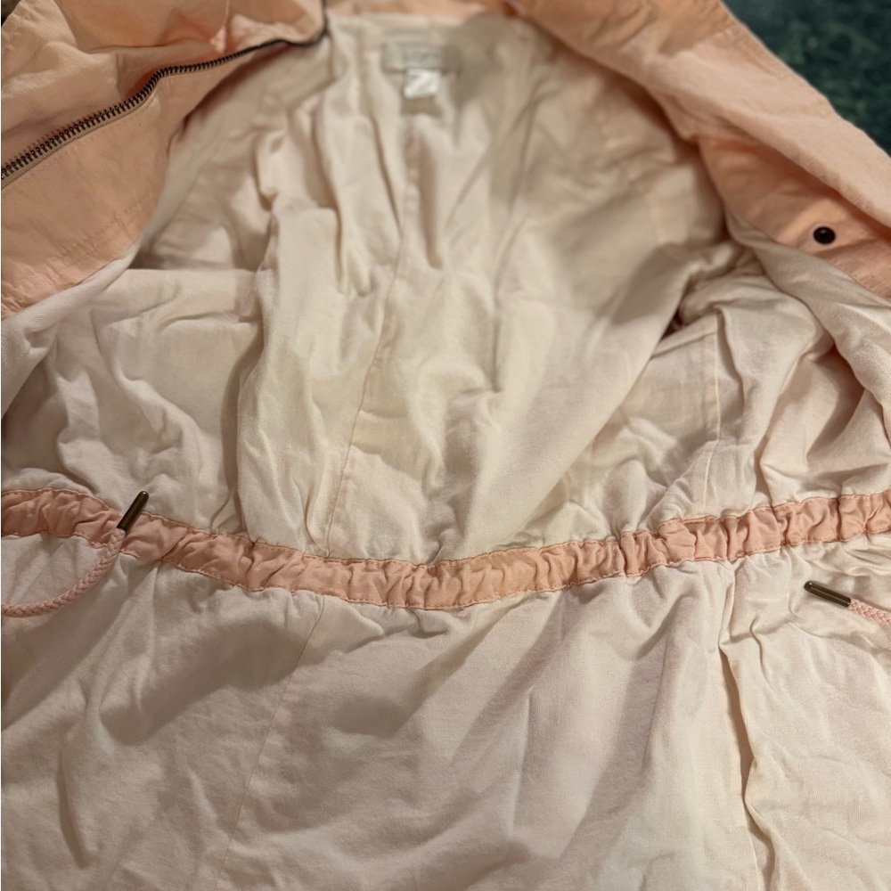 Loft Blush Utility Jacket With Drawstring Waist - image 3